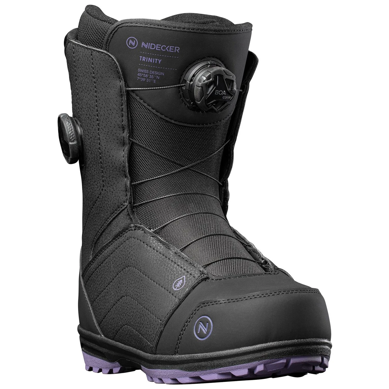 Nidecker Trinity 21-23 Black – New 4 Nidecker Trinity 21-23 Black – New - Afbeelding 2