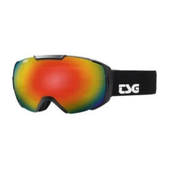TSG Snowboard Goggle One Solid Black Rainbow Chrome – New